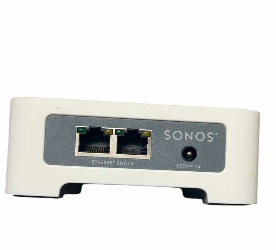 Sonos Bridge Wireless Extender Ethernet Switch w/ Cord - Model BRIDGE