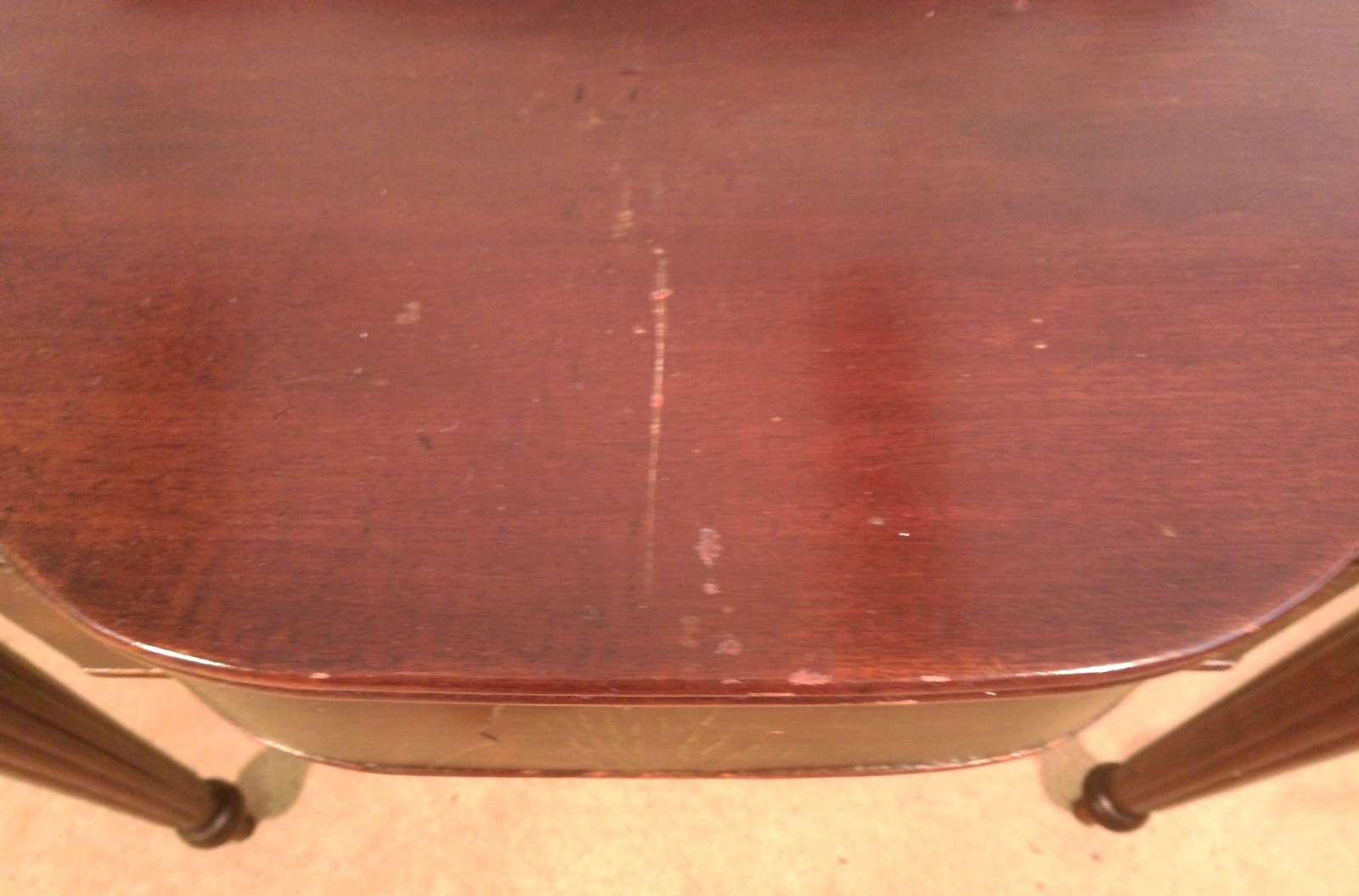 ANTIQUE 18th CENTURY MAHOGANY CARD TABLE ATTRIBUTED TO SAMUEL MCINTYRE~SALEM