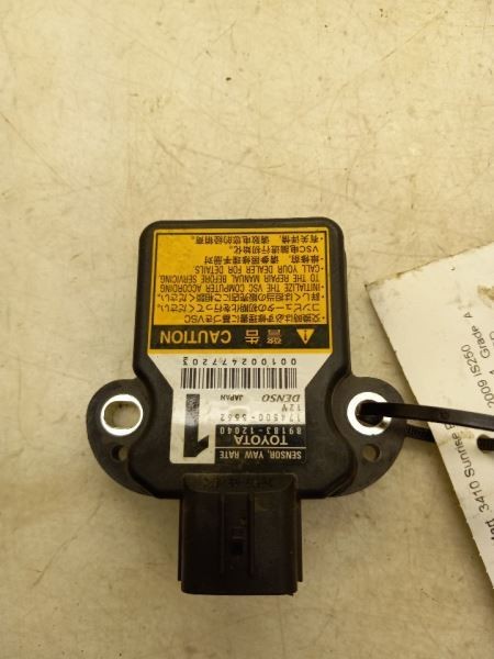 2009 LEXUS IS250 CHASSIS ECM ABS YAW RATE CONTROL MODULE ASSEMBLY