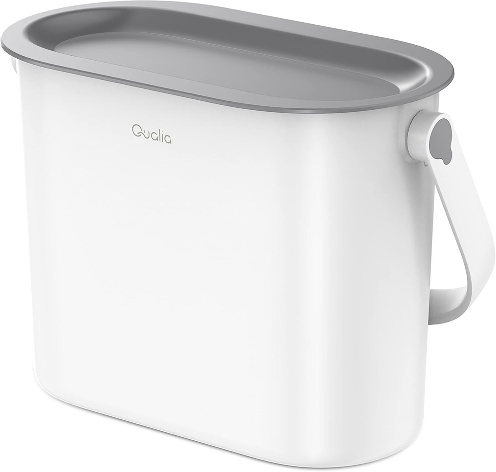 Multi-Purpose Countertop Compost Bin | 4L / 1 Gal ABS Plastic Slim Shape