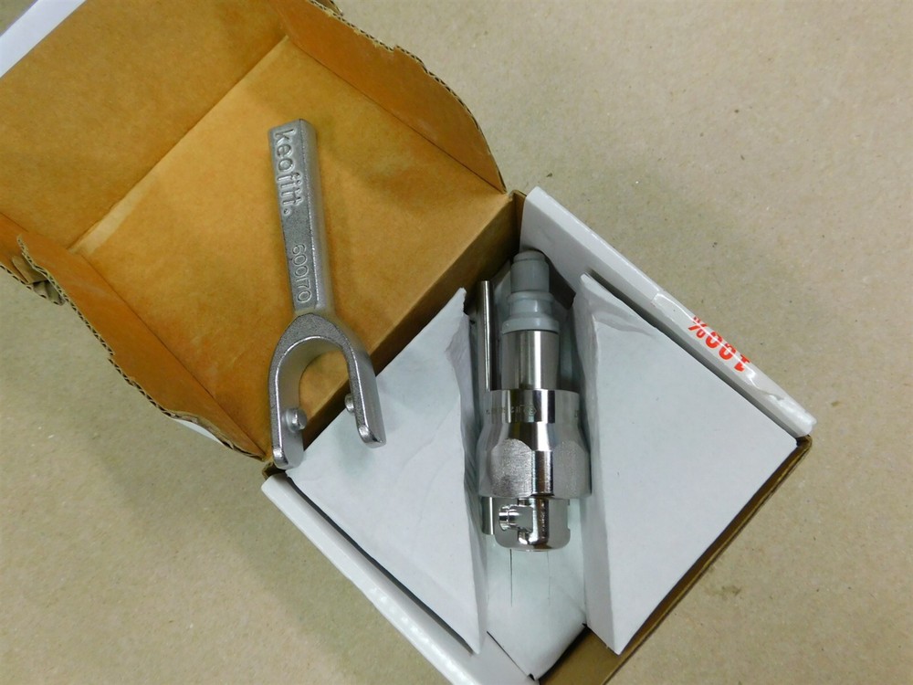 KEOFIT 600043 LEVER HANDLE TYPE Q W9 SAMPLING VALVE HEAD NEW