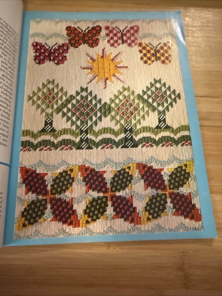 1967 McCall’s Needlepoint Step-by-Step Beginner Guide 42 Designs To Make