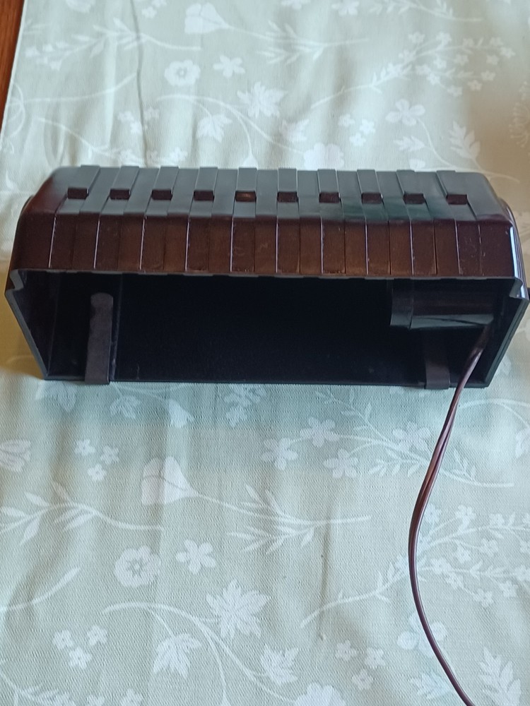 Vintage Snapit Bakelite Brown Light