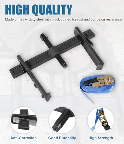 6980 Drum and Rotor Puller, Drum Brake Hub Puller for Removing Hub Drums,