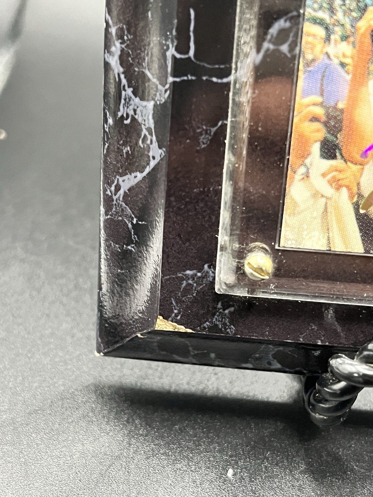 Michael Jordan Chicago Bulls 1993 - 3 Card Plaque-3 Time NBA MVP- 9.5"x8" As Is