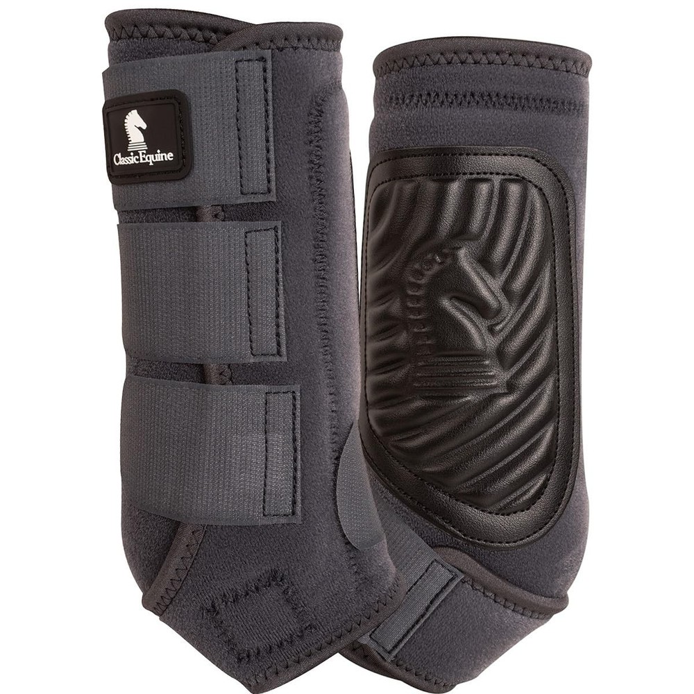 Classicfit Front Sling Boots, Charcoal, Large