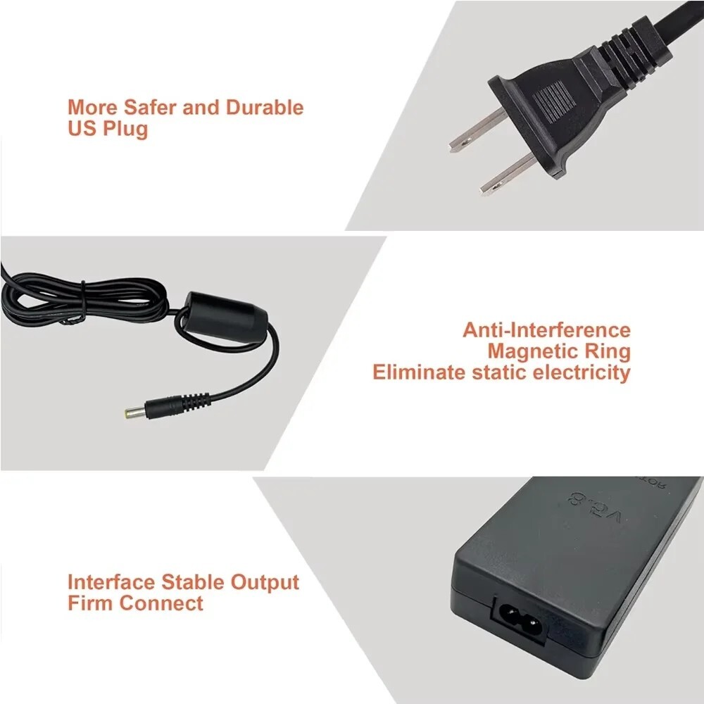 Power Adapter for PS2 and PS2 Slim 70000 US Plug