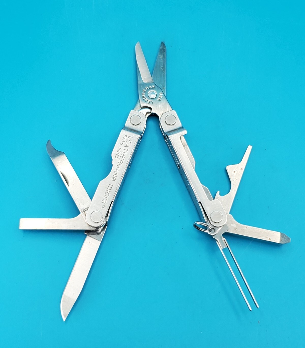 Leatherman Micra Multi-Tool, Knife, Scissors, Stainless!