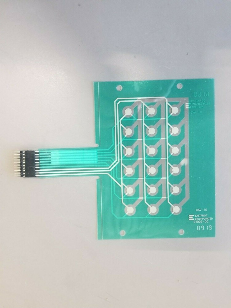 Dixie Narco Bevmax 5800-2 keypad membrane fully working