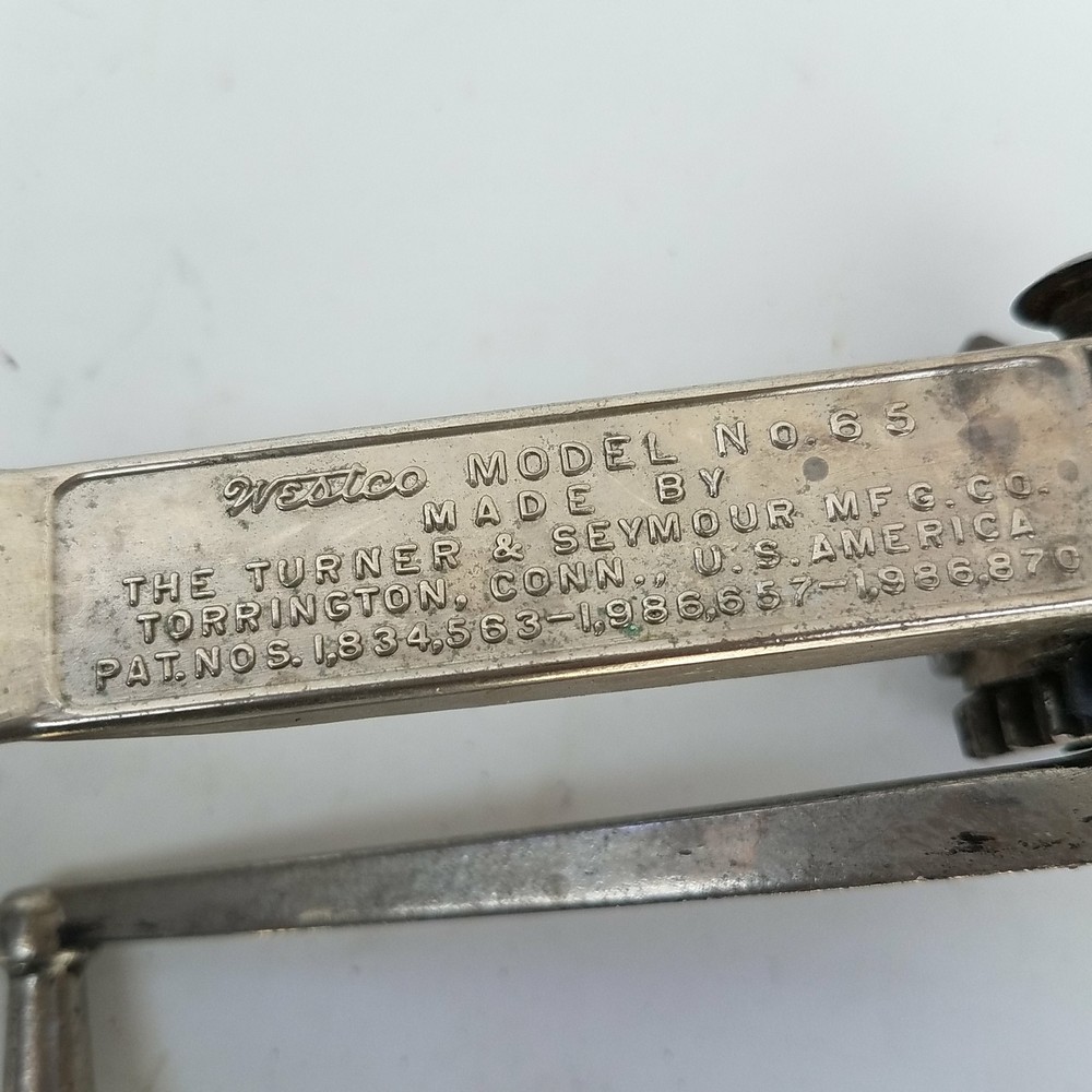 Westco Model No. 65 Can Opener 65 65