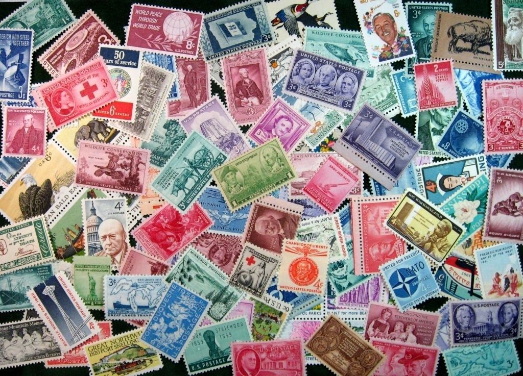 EARLY USA 50 to 120 YEAR OLD Mint Postage Stamps Collection with FREE SHIPPING