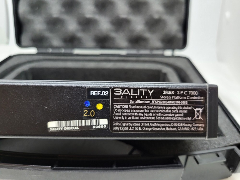 3ALITY DIGITAL 3FLEX SPC-7000 Stereo Platform Controller w/ Hard Case