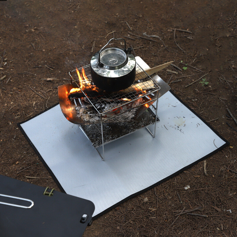 Outdoor Multi-purpose Silicone Cloth High-temperature and Fireproof Mat