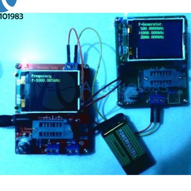 Mega328 Transistor Tester LCR Capacitance Meter PWM DIY TFT LCD Generator