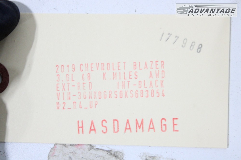 2019-2023 CHEVROLET BLAZER 3.6L ENGINE COMPUTER MODULE BRACKET HOLDER OEM