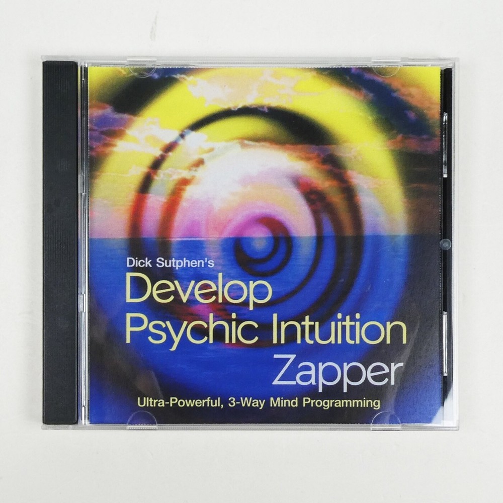 DEVELOP PSYCHIC INTUITION Zapper CD Dick Sutphen Tap Your MIND POWER Intuitive