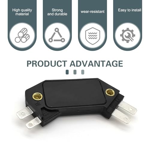 Ignition Control Module, 4 Pins Performance Engine Ignition Controller,