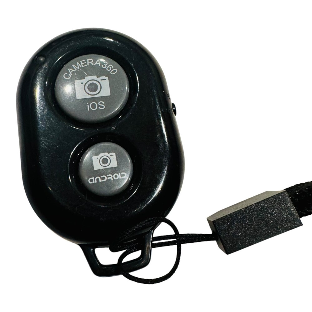 Bluetooth Remote Shutter Camera 360 iOS Android UBEESIZE Lanyard