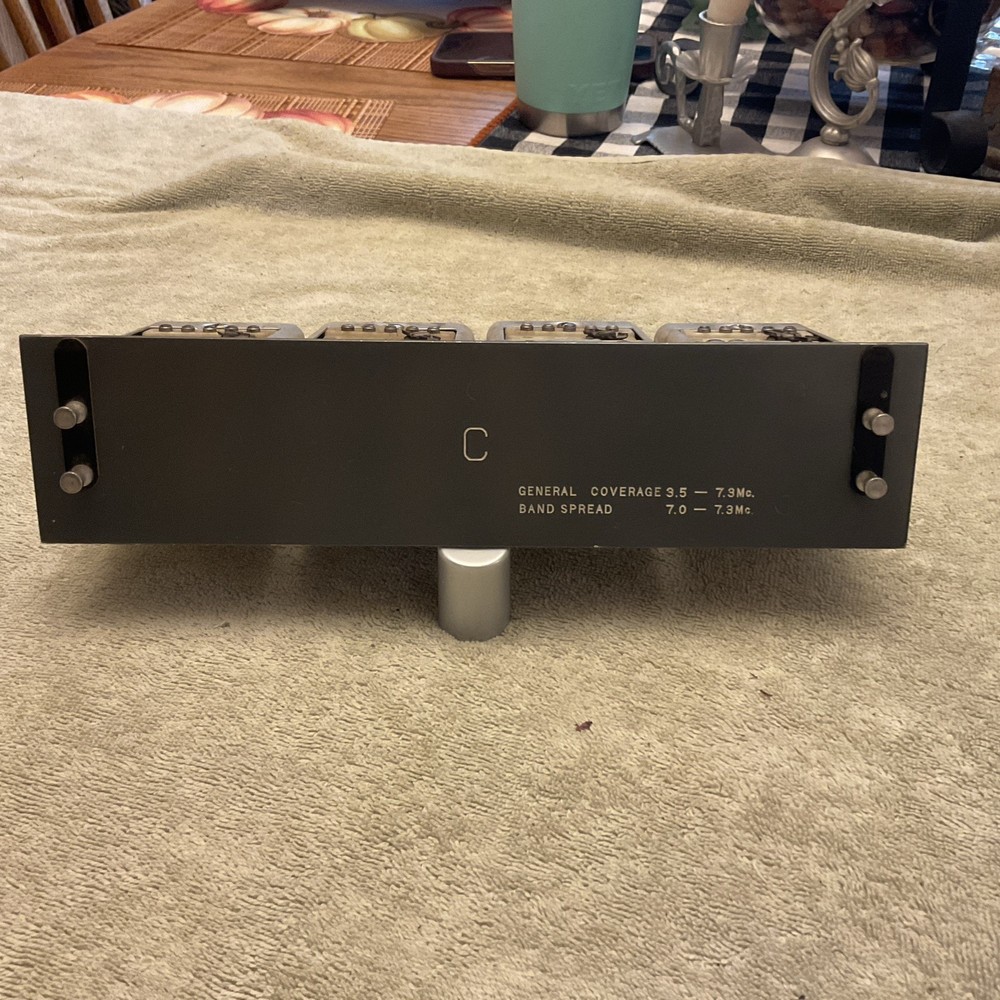 National Radio Receiver HRO 50 60 Coil C General Coverage TESTED 3.5-7.3 MC