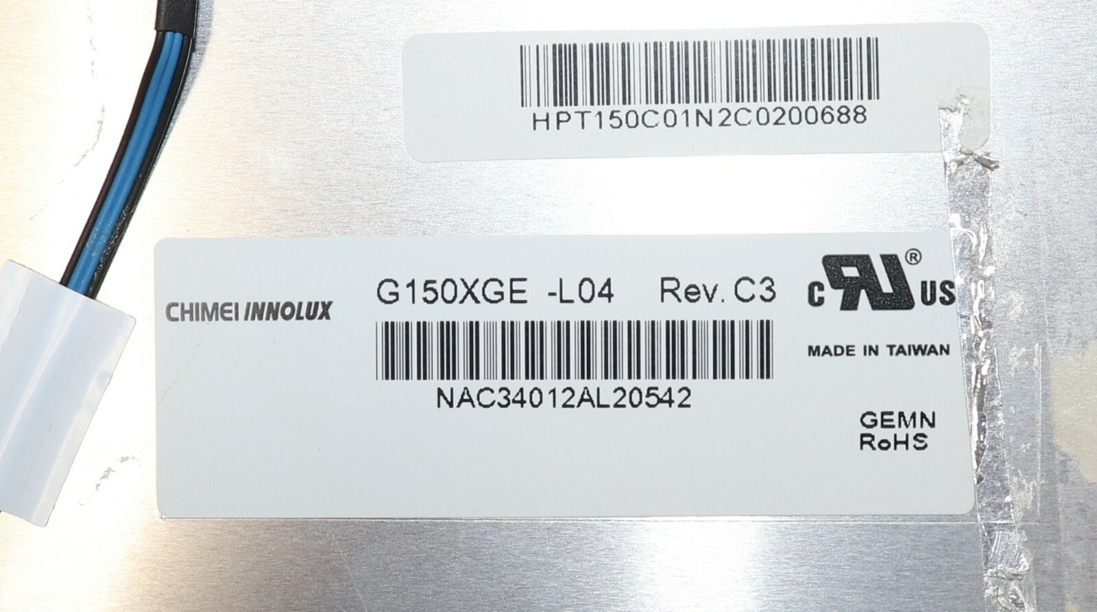 15" ChiMei Innolux G150XGE-L04 LCD Display Screen Panel for HP RP7 7800