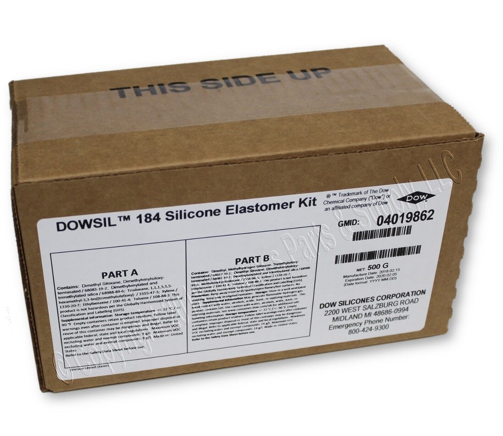 NEW DOWSIL Sylgard 184 Solar Cell Panel Silicone Elastomer Encapsulation Kit