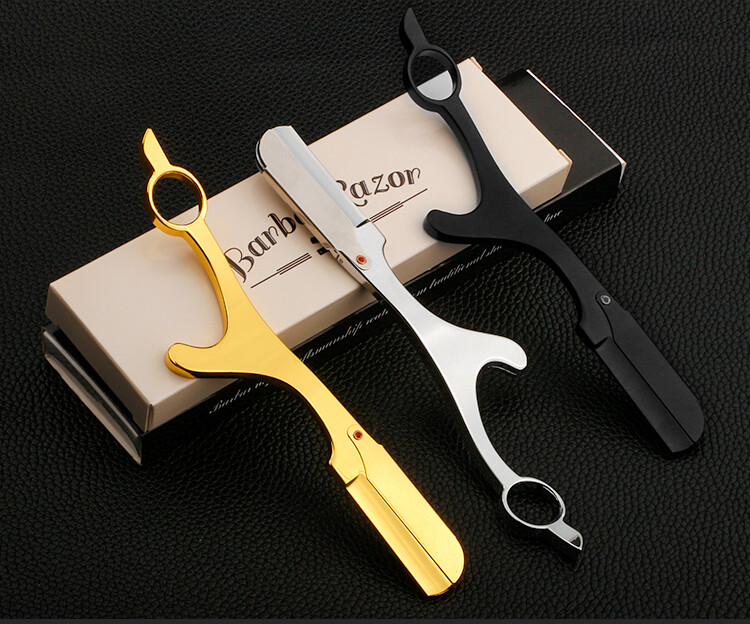 Back Katana Straight Barber Razor