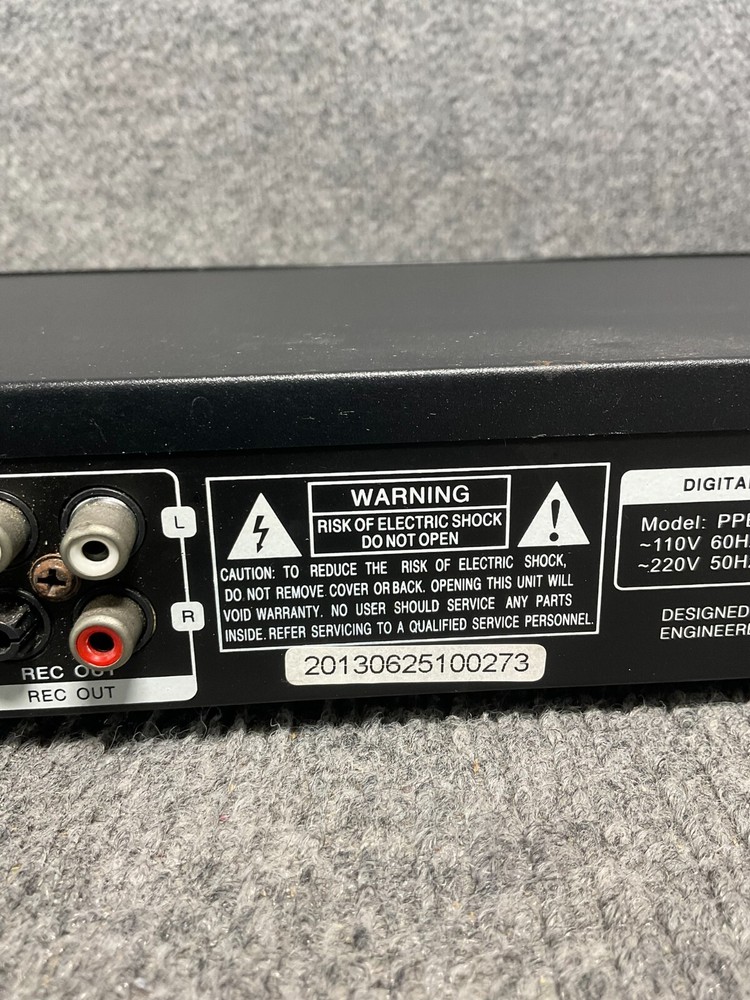 Pyle PPEQ100 Equalizer Audio Plug Broken Multiple Inputs – For Parts