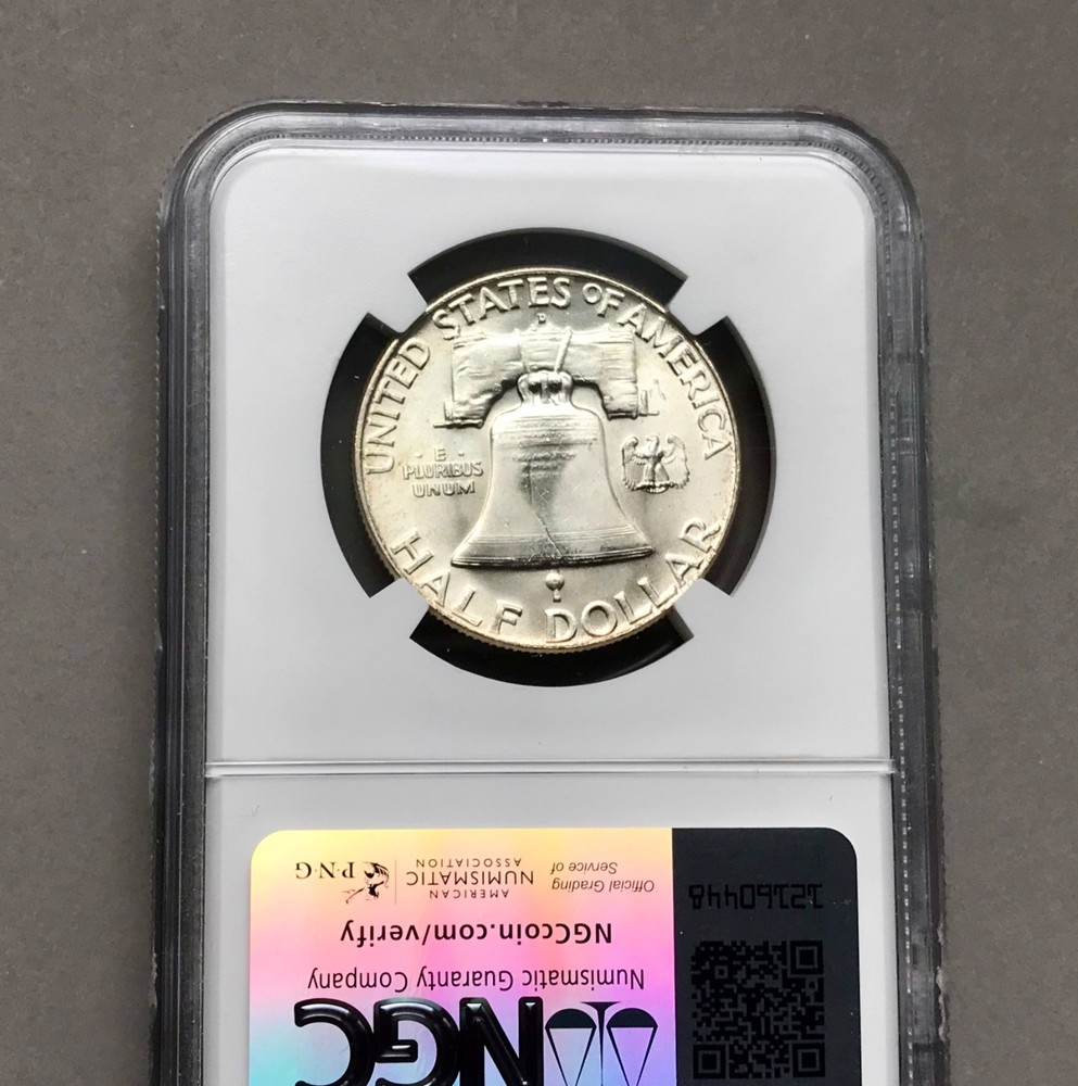 1962D Franklin NGC MS65