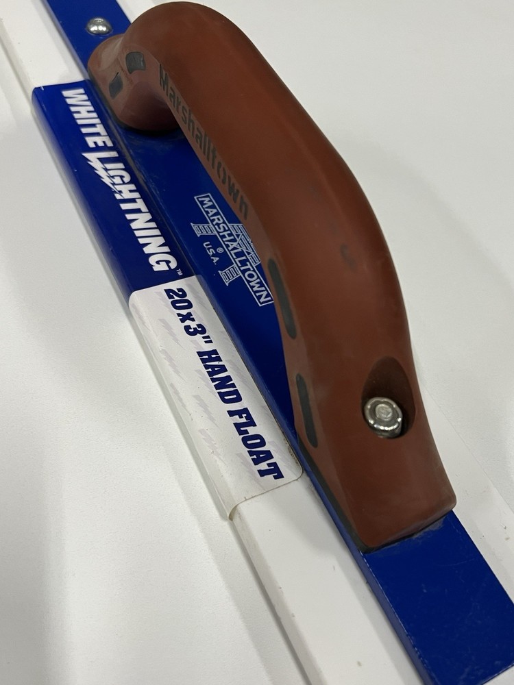 Marshalltown WTLF20 White Lightning 20 x 3” Hand Float