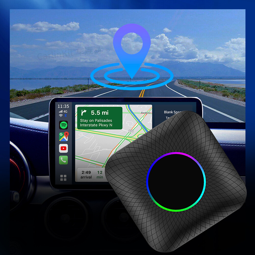 CarPlay Ai Box Plus Android13 QCM 8-Core 8+128GB Wireless Android Auto