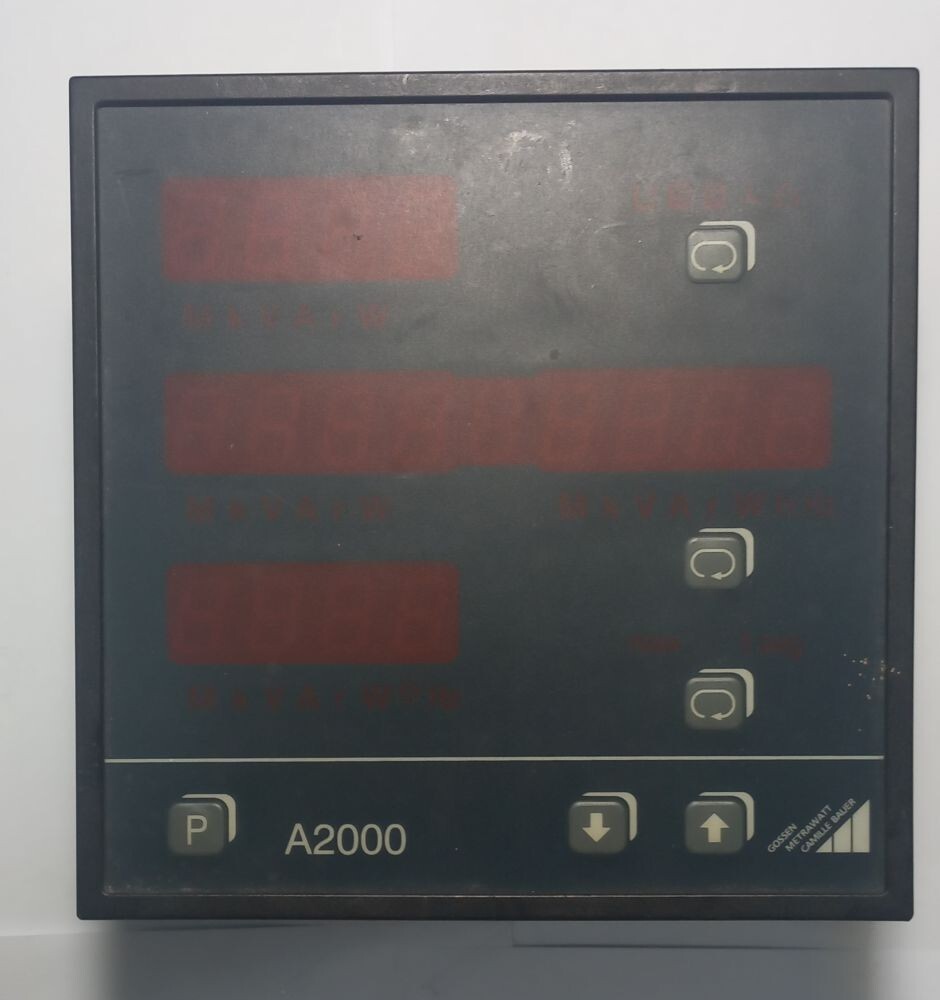 GOSSEN METRAWATT GMBH A2000 USED