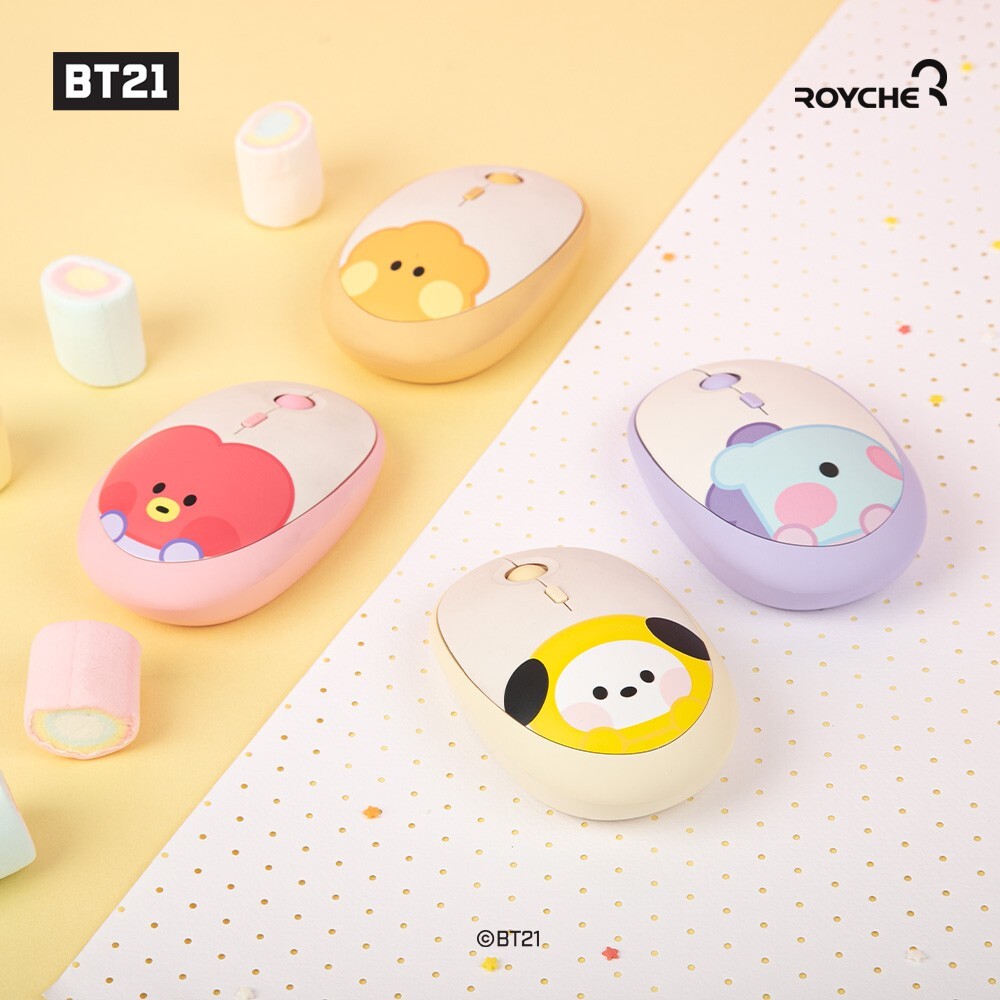 [US seller] BT21 MININI multi-pairing wireless mouse by BTS