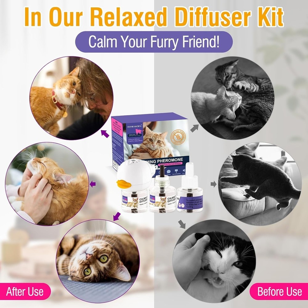 New MLOVE Therapet MD Pheromone Cat Diffuser – Helps Promote Relaxed Behavior