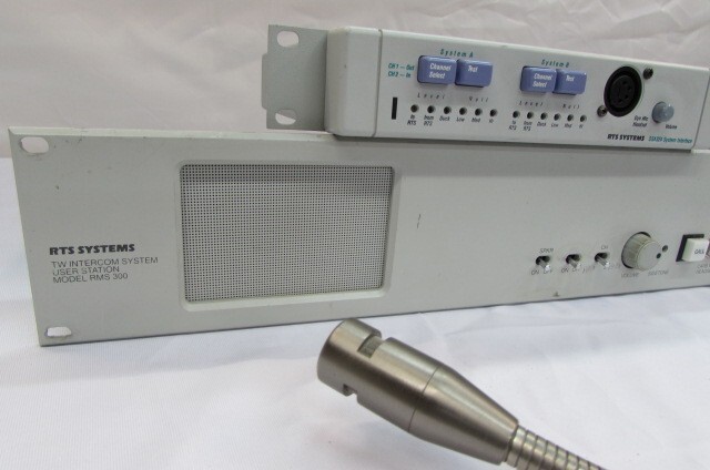 RTS INTERCOM/IFB SYSTEM Interface and User Station