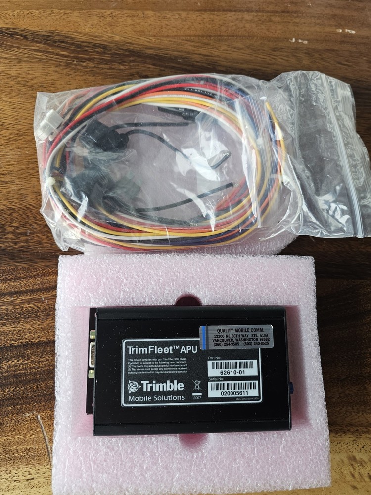 TRIMBLE 62610-01 GPS UNIT TrimFleet APU