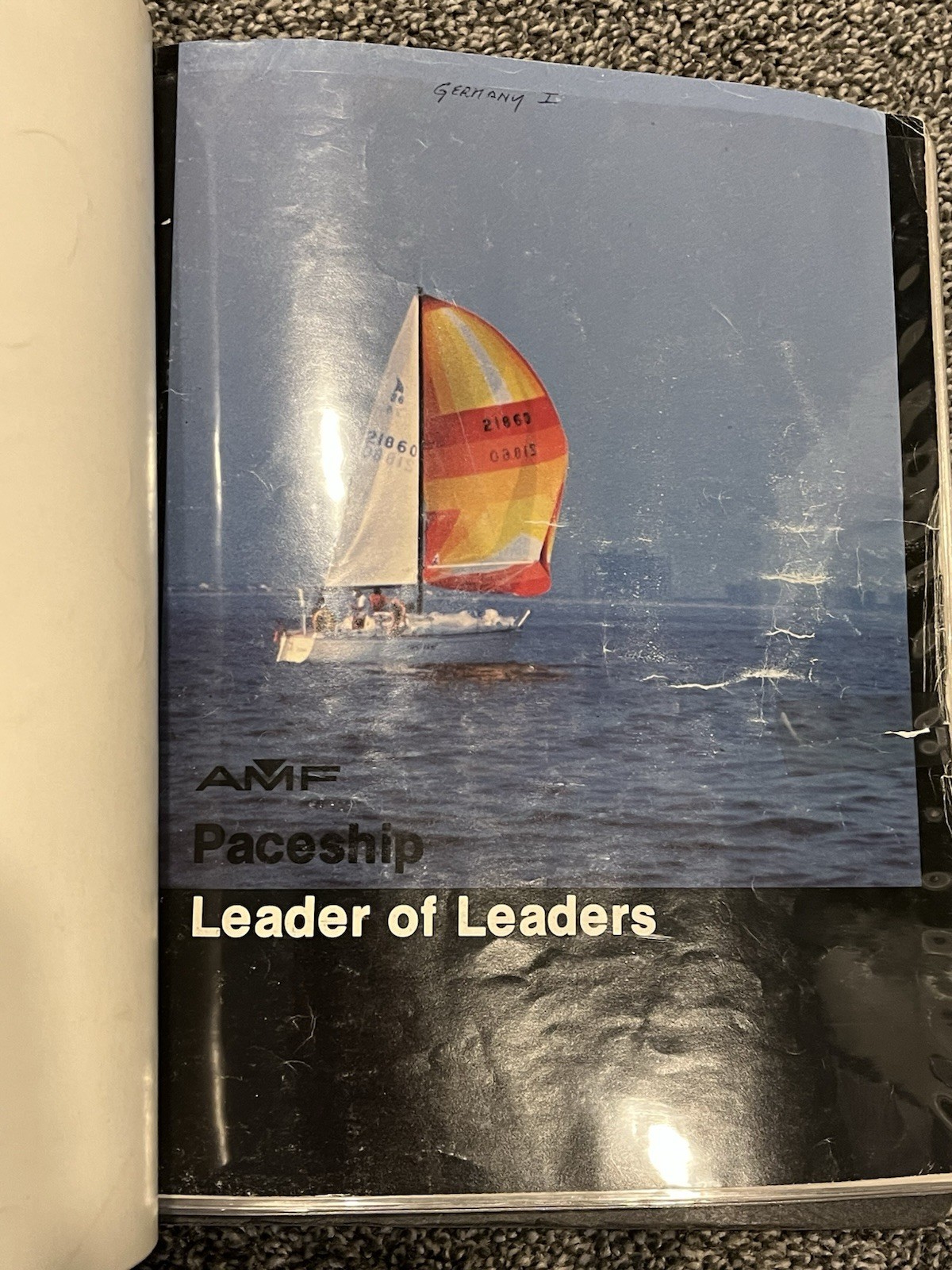 VINTAGE 1978/1979 AMF PACESHIP SAILBOAT Original Owner’s Manual& Sales Brochure