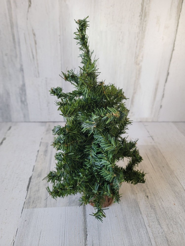 Mini Christmas pine tree xmas home decor green