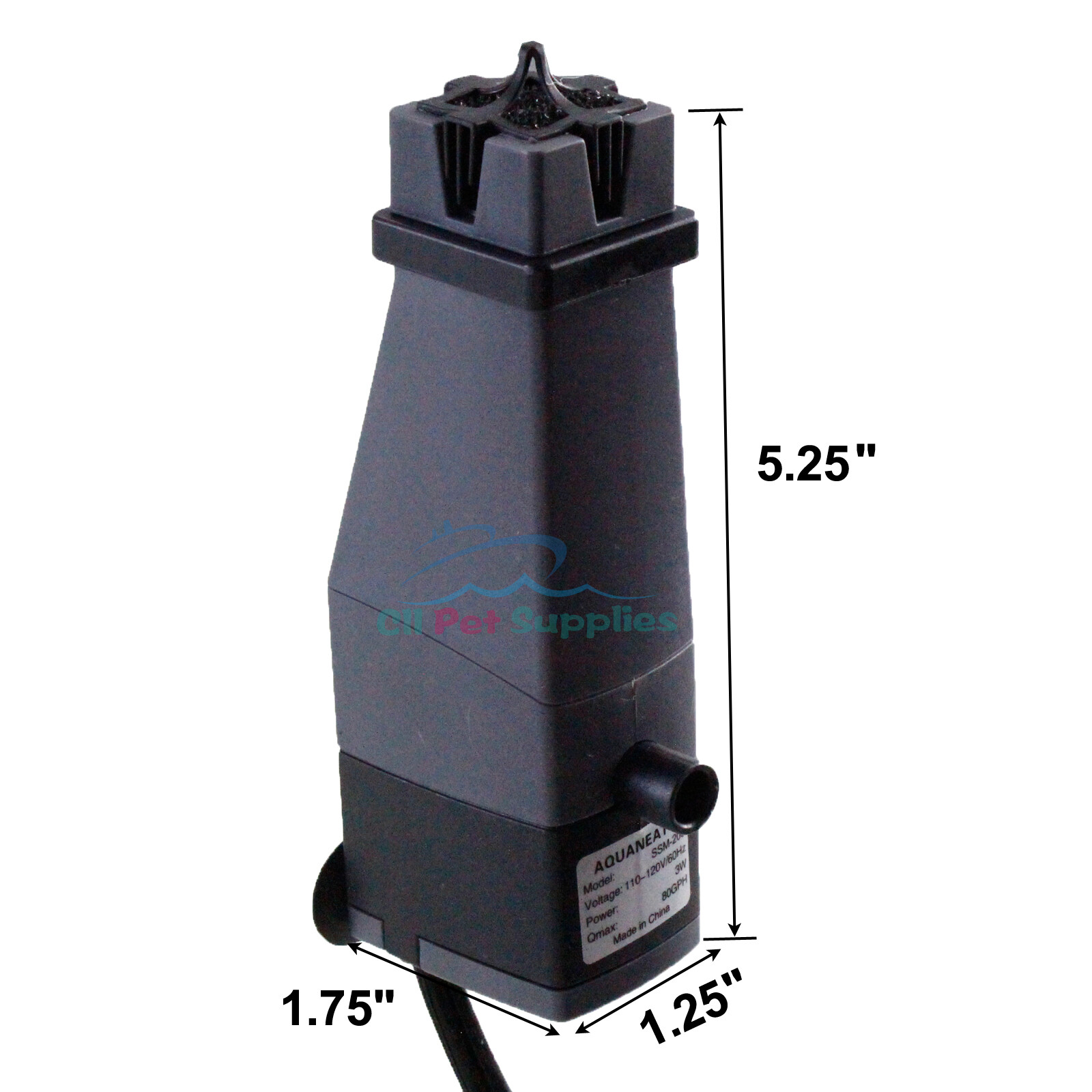 AQUANEAT Aquarium Surface Skimmer Internal Filter for Aquarium 80GHP