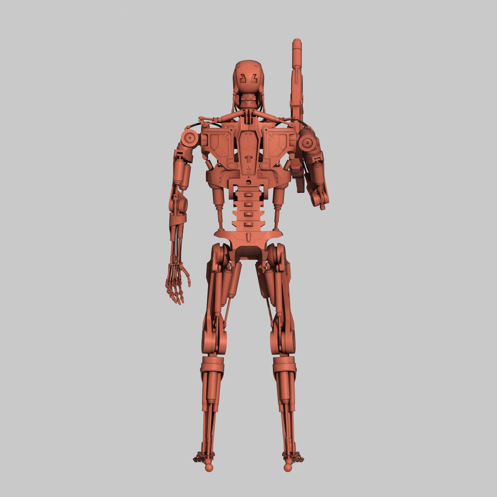 Terminator T-800 Resin Sculpture Statue Model Kit Unpainted/Unassemb