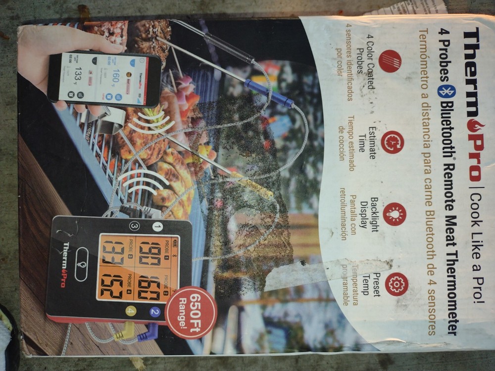 Therm Pro Bluetooth Remote Meat Thermometer