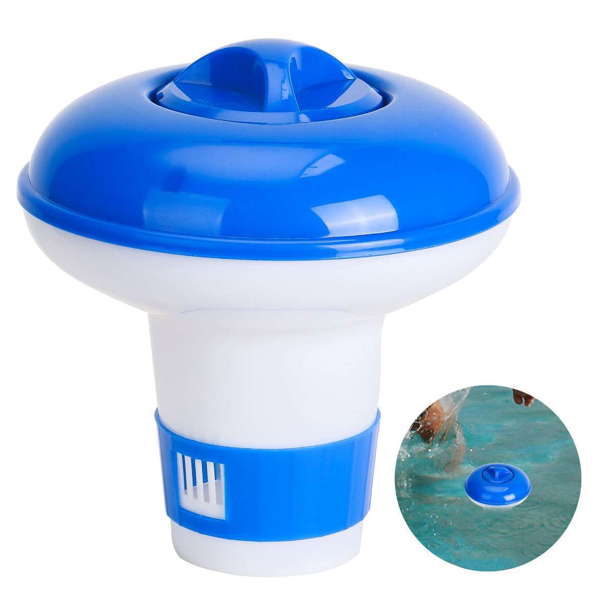 Chemical Dispenser Floater 1" Chlorine Bromine Tablets for Cleaning Pool Spa new