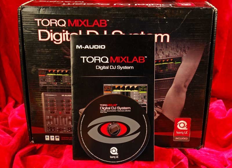 Complete! M-AUDIO TORQ MIXLAB + Torq LE DIGITAL DJ SYSTEM