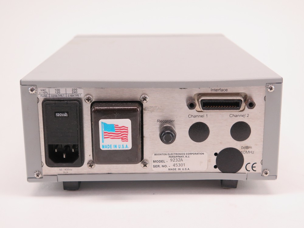 Boonton 9232A RF Voltmeter