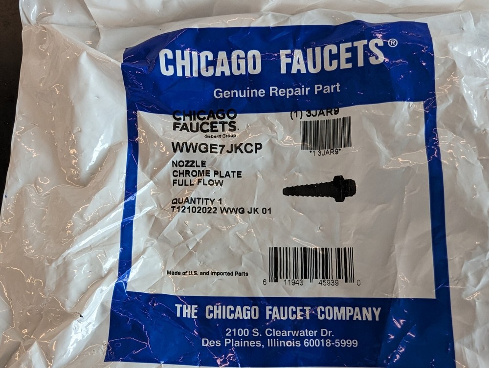 Serrated Laboratory Faucet Nozzle