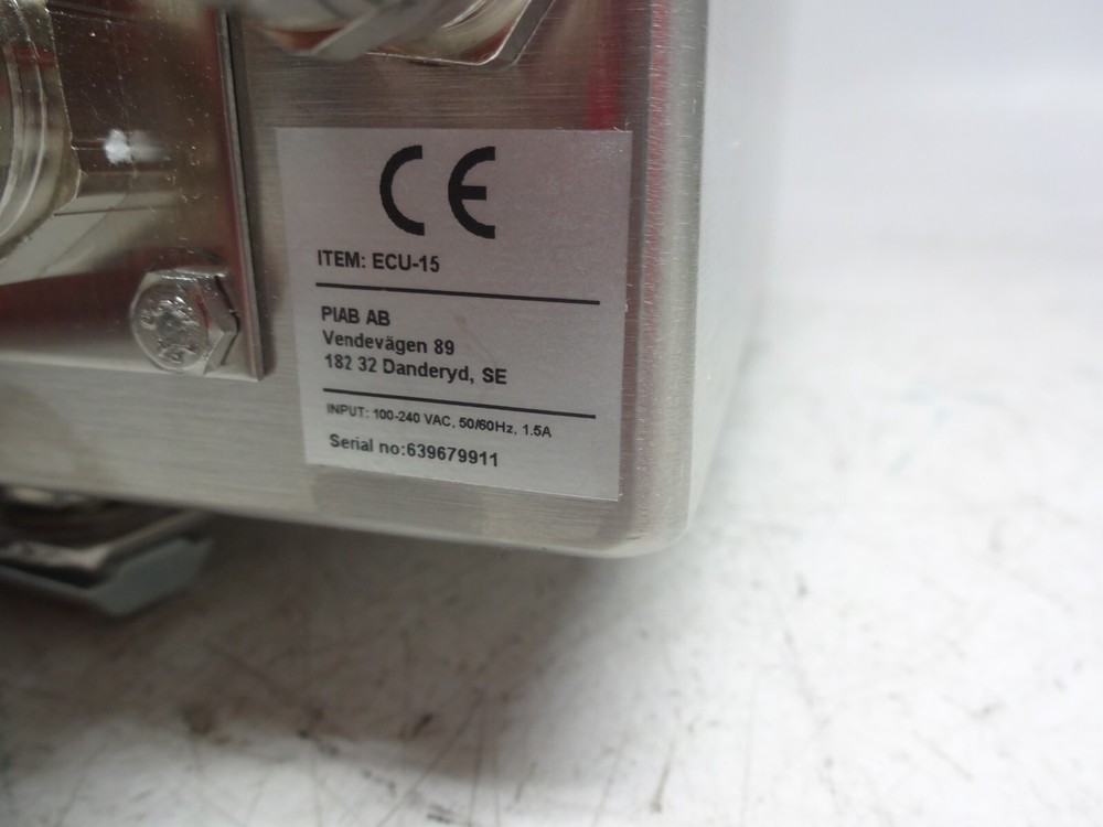 Piab Ecu-15 PiFlow Conveyor Electrical Controller