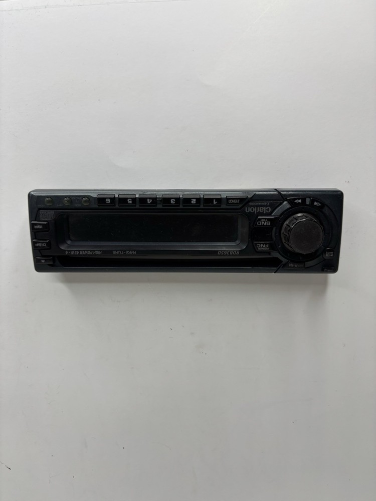 CLARION RDB365D Replacement Faceplate For Car Stereo