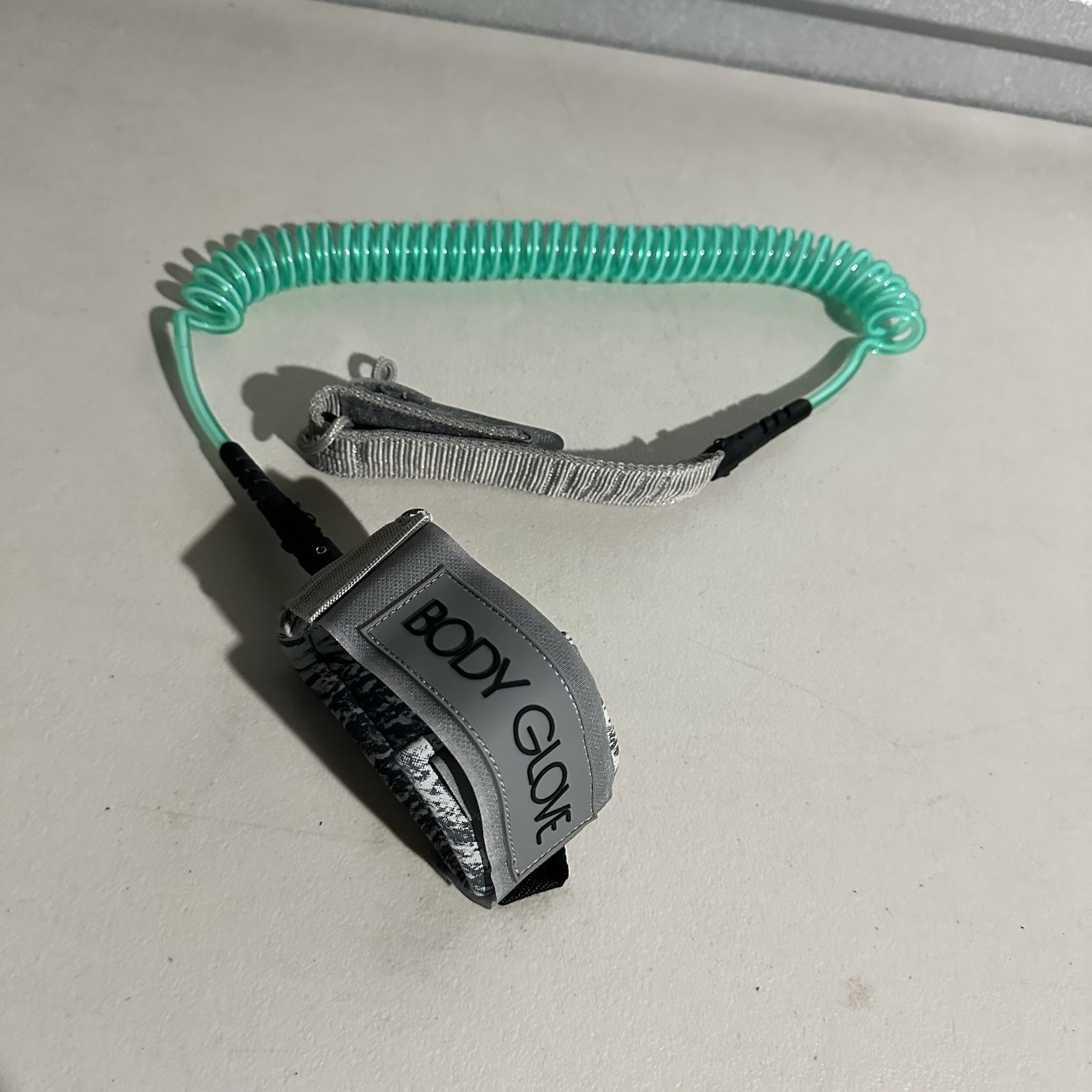 Body Glove SUP Paddleboard Leash – Coiled Cord, Neoprene Ankle Strap