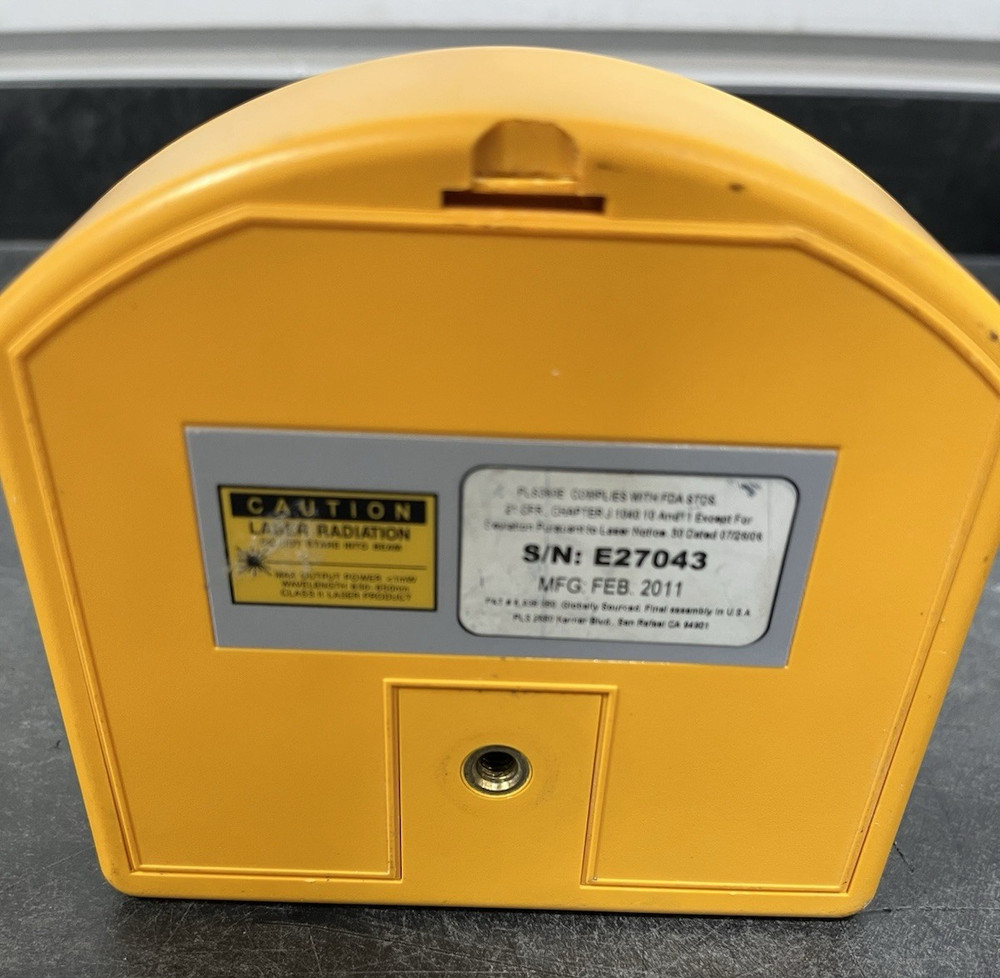 PLS 360 red laser level w/ bracket plus case