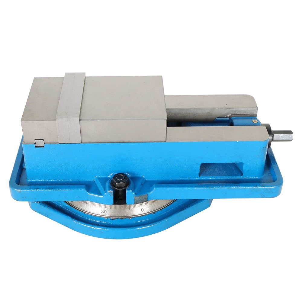 Precision 4'' Lockdown Vise CNC Milling Machine Bench Clamp With 360 Swivel Base