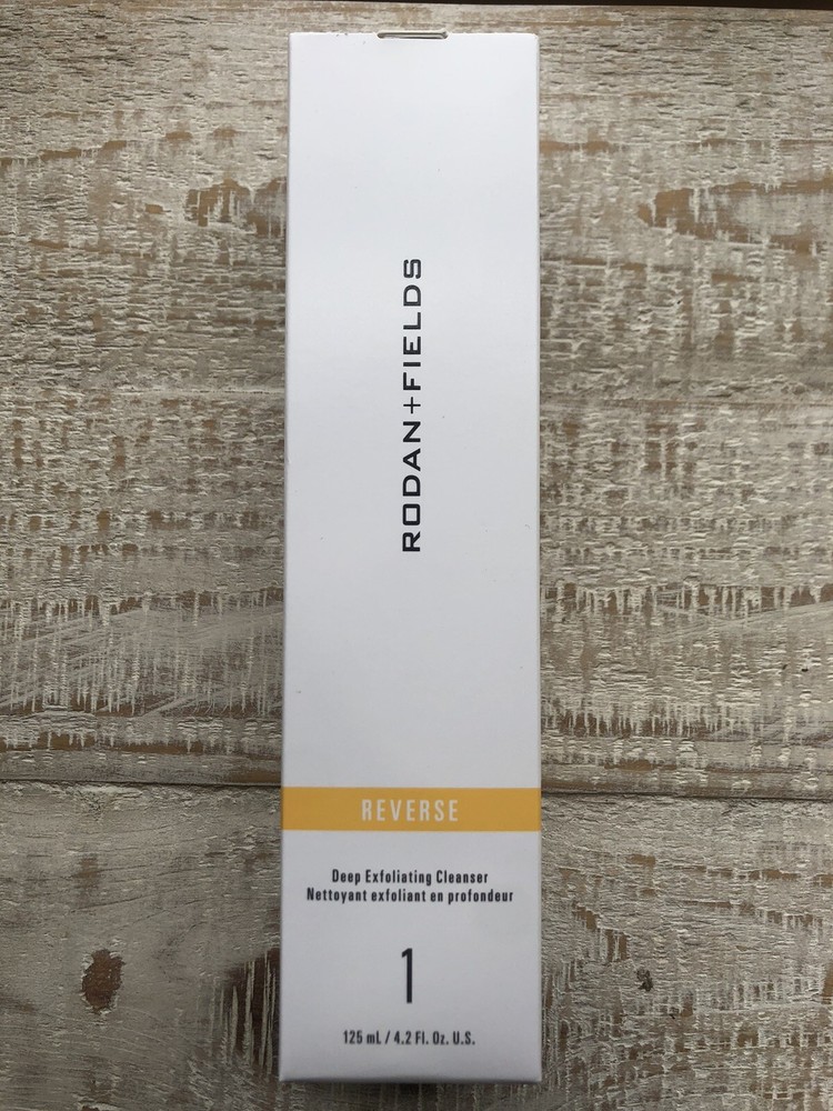 Rodan + and Fields Reverse Step 1 Deep Exfoliating Cleanser Wash 4.2oz